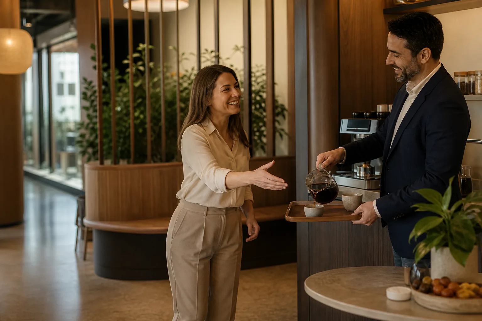 Solução Café Kroma para ambientes corporativos