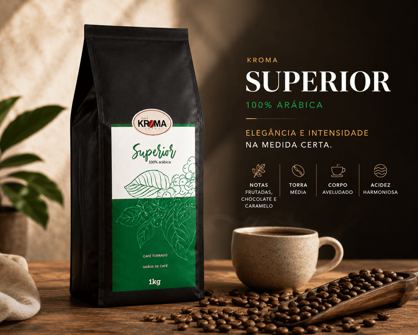 Café em Grãos Kroma Superior 1 kg
